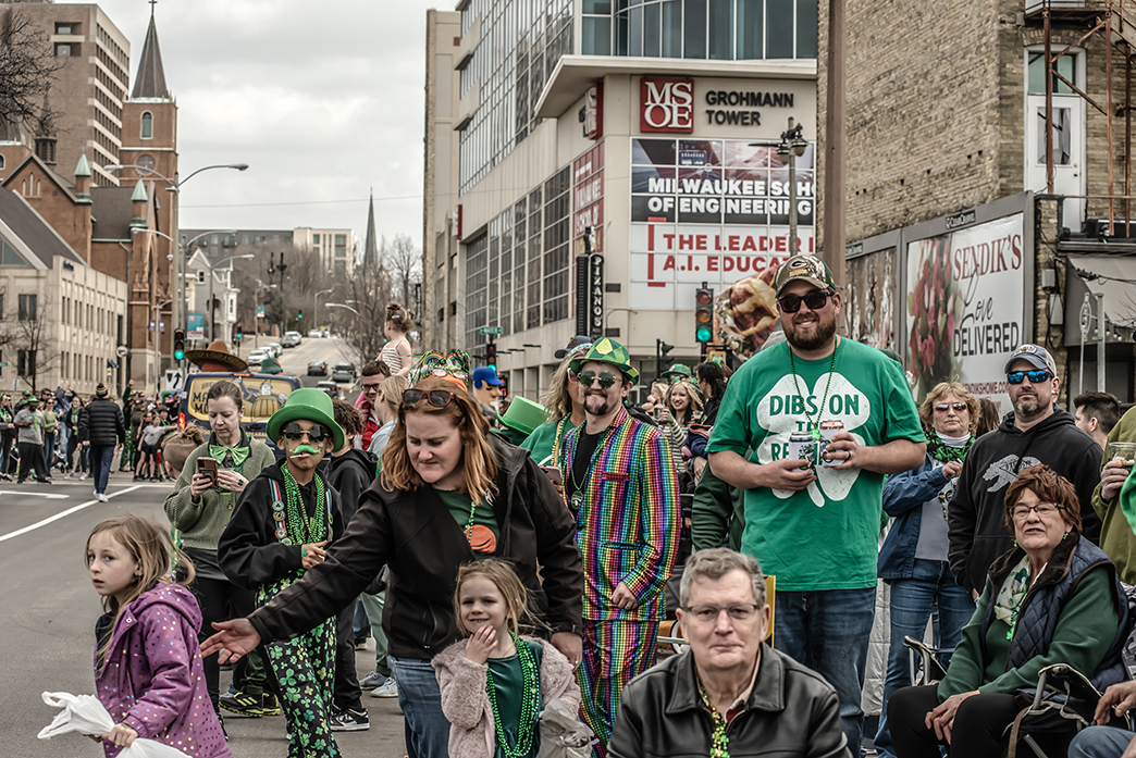 the 57th Annual Shamrock Club of Wisconsin St. Patrick's Day Parade